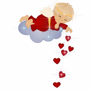 Gif animé amour ange